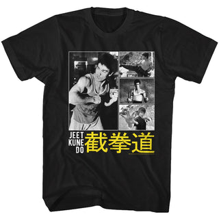 Bruce Lee-Bruce Box 2-Black Adult S/S Tshirt - Coastline Mall
