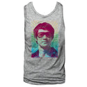 Bruce Lee-Rainbow-Gray Heather Adult Tank #1 - Coastline Mall