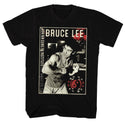 Bruce Lee-Bruce-Black Adult S/S Tshirt - Coastline Mall