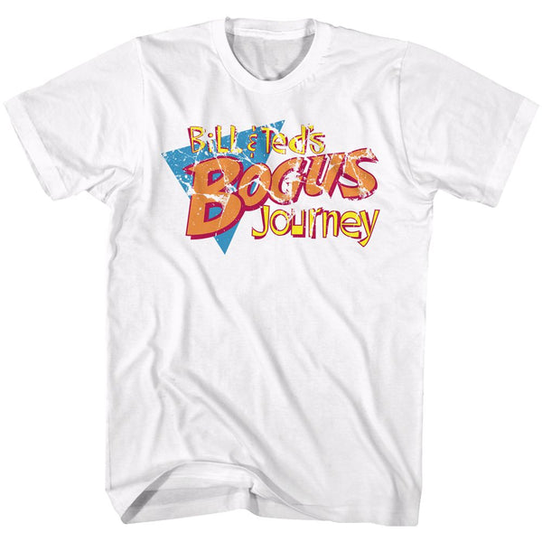 Bill And Ted-Bogus-White Adult S/S Tshirt - Coastline Mall