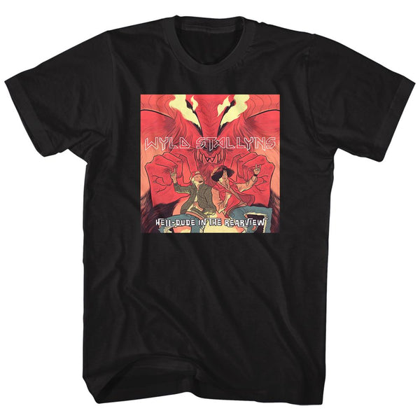 Bill And Ted-Hell-Dude-Black Adult S/S Tshirt - Coastline Mall