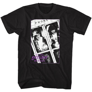 Bill And Ted-Bnnt-Black Adult S/S Tshirt - Coastline Mall