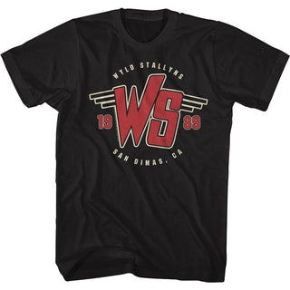 Bill And Ted-WS logo1989-Black Adult S/S Tshirt - Coastline Mall