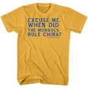 Bill And Ted-Excuses-Ginger Adult S/S Tshirt - Coastline Mall