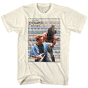 Bill And Ted-Rockin Out-Natural Adult S/S Tshirt - Coastline Mall