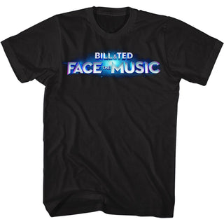 Bill And Ted-Face the Music Logo-Black Adult S/S Tshirt - Coastline Mall