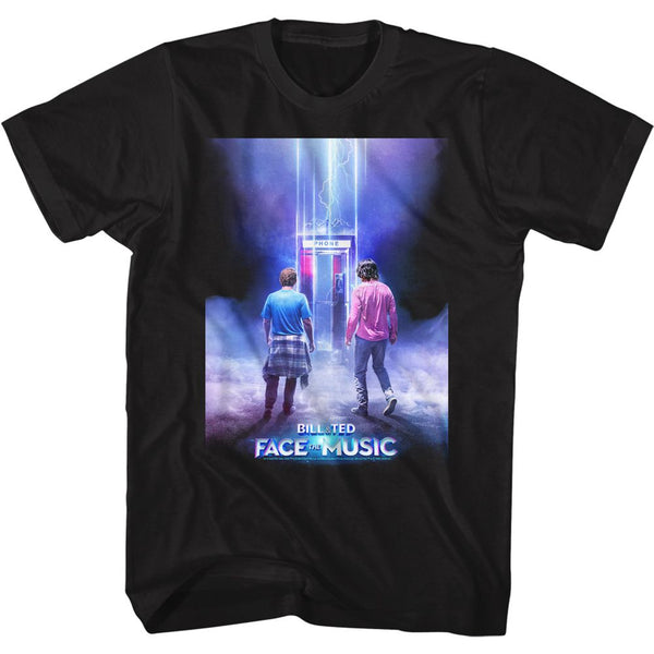 Bill And Ted-Face the Music Poster-Black Adult S/S Tshirt - Coastline Mall