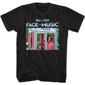 Bill And Ted-Face the Music-Phone Booth Color-Black Adult S/S Tshirt - Coastline Mall