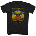 Bon Jovi Bad Name Logo Black Adult Short Sleeve T-Shirt tee Officially Licensed shirt - Coastline Mall
