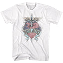 Bon Jovi-Pierced-White Adult S/S Tshirt - Clothing, Shoes & Accessories:Men's Clothing:T-Shirts - Coastline Mall