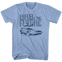 Back To The Future-Brb2-Light Blue Heather Adult S/S Tshirt - Coastline Mall