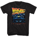 Back To The Future-G Side-Black Adult S/S Tshirt - Coastline Mall