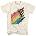 Back To The Future-Rainbow-Natural Adult S/S Tshirt - Coastline Mall