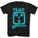 Back To The Future-Flux-Black Adult S/S Tshirt - Coastline Mall