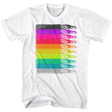 Back To The Future-The Colors Duke-White Adult S/S Tshirt - Coastline Mall