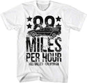 Back To The Future-Nyooooom-White Adult S/S Tshirt - Coastline Mall