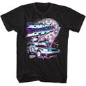 Back To The Future-Bttf-Black Adult S/S Tshirt - Coastline Mall