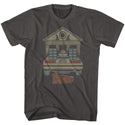 Back To The Future-Faded-Smoke Adult S/S Tshirt - Coastline Mall