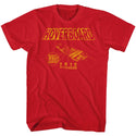 Back To The Future-New Board-Red Adult S/S Tshirt - Coastline Mall