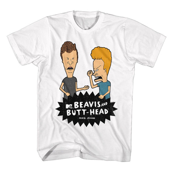 Beavis And Butthead - This | White S/S Adult T-Shirt | Clothing, Shoes & Accessories:Adult Unisex Clothing:T-Shirts - Coastline Mall