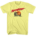 Baywatch-Silhouette-Yellow Heather Adult S/S Tshirt - Coastline Mall