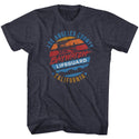 Baywatch-La Lifeguard-Navy Heather Adult S/S Tshirt - Coastline Mall