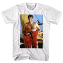 Baywatch-Hoff-White Adult S/S Tshirt - Coastline Mall