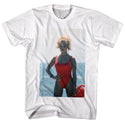 Baywatch-Pamela-White Adult S/S Tshirt - Coastline Mall