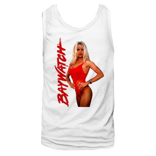 Baywatch-Pamtank-White Adult Tank - Coastline Mall