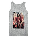 Baywatch - Girls! Logo Gray Heather Adult Tank Top T-Shirt tee - Coastline Mall