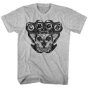 Cbgb-Bone Knuckles-Gray Heather Adult S/S Tshirt - Coastline Mall