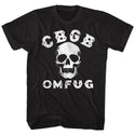 Cbgb-Skull-Black Adult S/S Tshirt - Coastline Mall