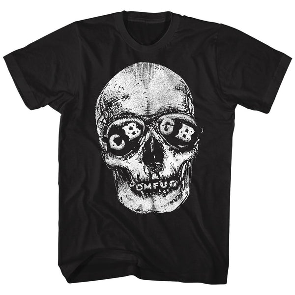 Cbgb-Skeleton-Black Adult S/S Tshirt - Coastline Mall
