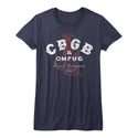 Cbgb-Snakes-Navy Ladies S/S Tshirt - Coastline Mall