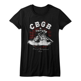 Cbgb-Chux-Black Ladies S/S Tshirt - Coastline Mall