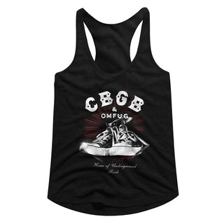 Cbgb-Chux-Black Ladies Racerback - Coastline Mall