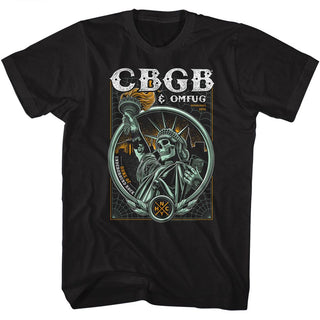 Cbgb-Established 73-Black Adult S/S Tshirt - Coastline Mall