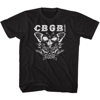Cbgb-Butterfly Collage-Black Toddler-Youth S/S Tshirt - Coastline Mall