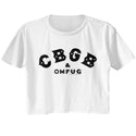 Cbgb-Cbgb Black-White Ladies S/S Festival Cali Crop - Coastline Mall