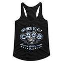 Cbgb-Cbgb Knuckles-Black Ladies Racerback - Coastline Mall