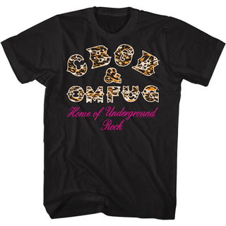 Cbgb-Leopard Logo-Black Adult S/S Tshirt - Coastline Mall