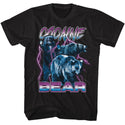 Cocaine Bear Ky-Cocaine Bear Lightning-Black Adult S/S Tshirt
