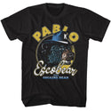 Cocaine Bear Ky-Cocaine Bear Pablo Escobear-Black Adult S/S Tshirt