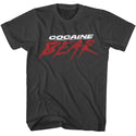 Cocaine Bear-Cocaine Bear Movie Logo Dark-Smoke Adult S/S Tshirt