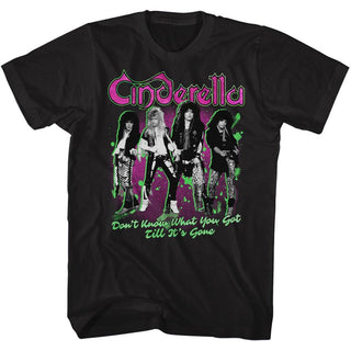 Cinderella-Till Its Gone-Black Adult S/S Tshirt - Coastline Mall