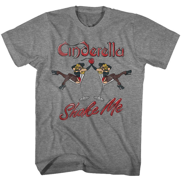 Cinderella-Shake Me Reflect-Graphite Heather Adult S/S Tshirt - Coastline Mall