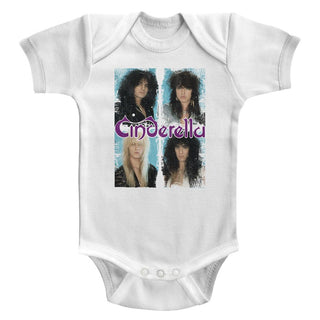 Cinderella - Boxed In | White S/S Infant Bodysuit - Coastline Mall