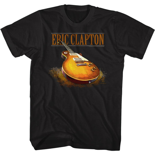 Eric Clapton - Guitar | Black S/S Adult T-Shirt | Clothing, Shoes & Accessories:Adult Unisex Clothing:T-Shirts - Coastline Mall