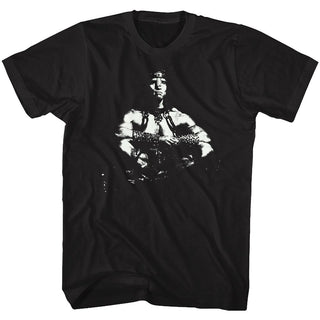 Conan-Sitting Bull-Black Adult S/S Tshirt - Coastline Mall