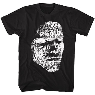 Conan-Draw On My Face-Black Adult S/S Tshirt - Coastline Mall